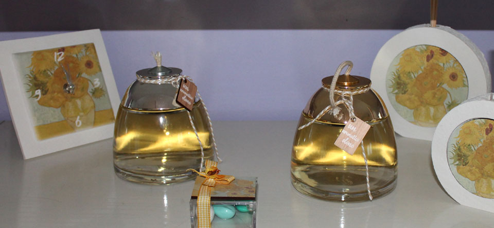 Regali, profumatore d'ambiente ad olio essenziale con bruciatore